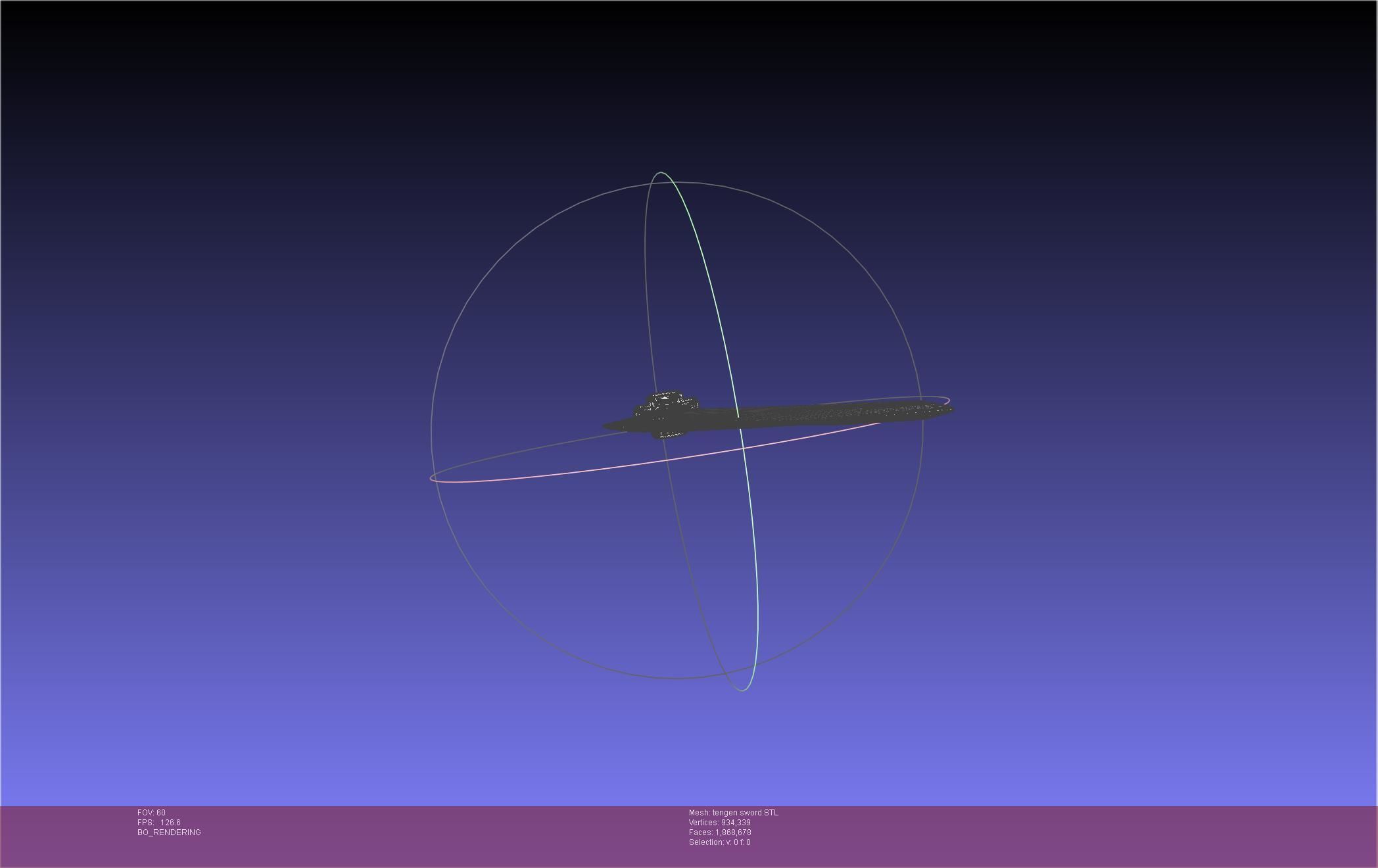 Demon Slayer Uzui Tengen Sword 3D print model_46