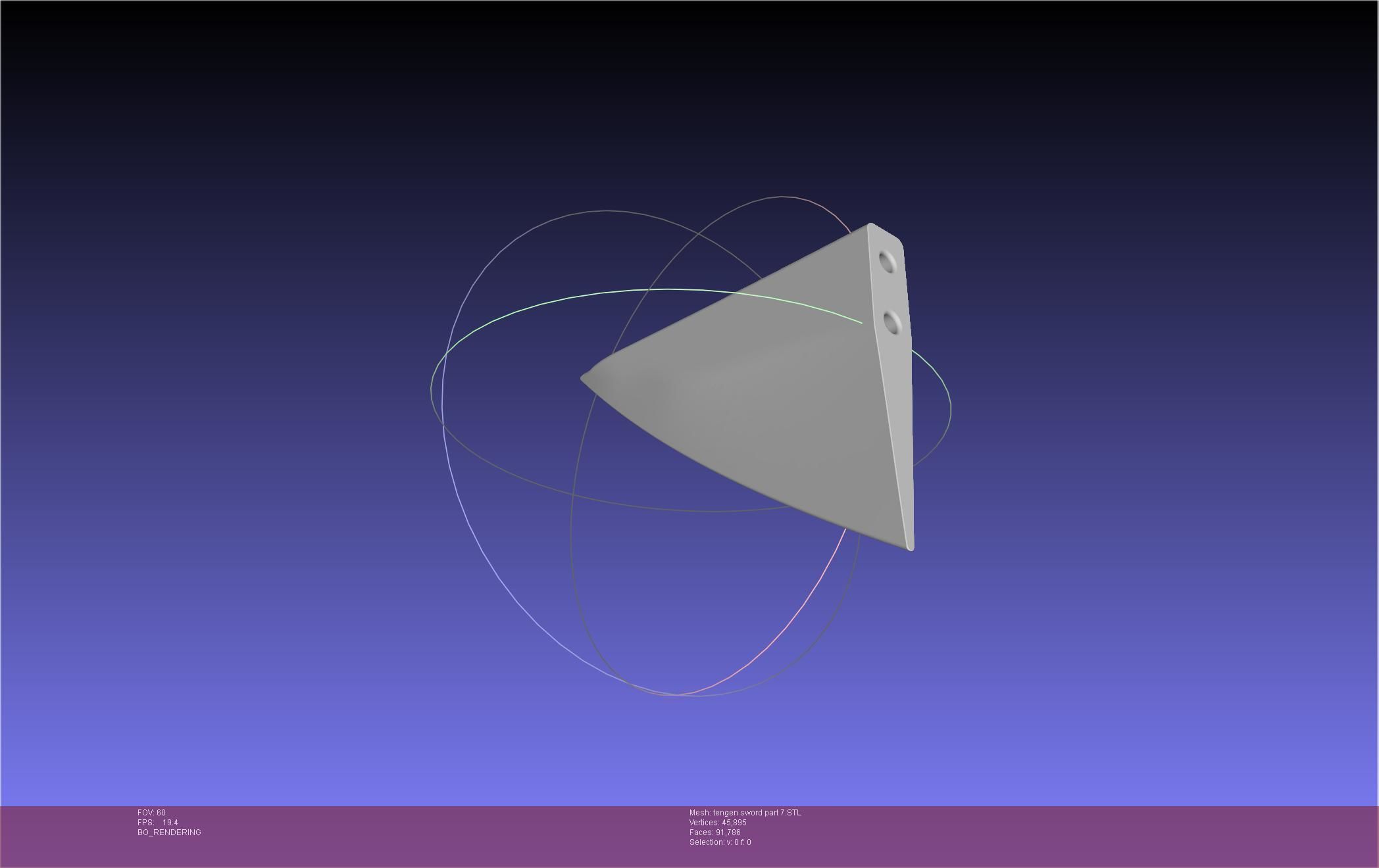 Demon Slayer Uzui Tengen Sword 3D print model_90