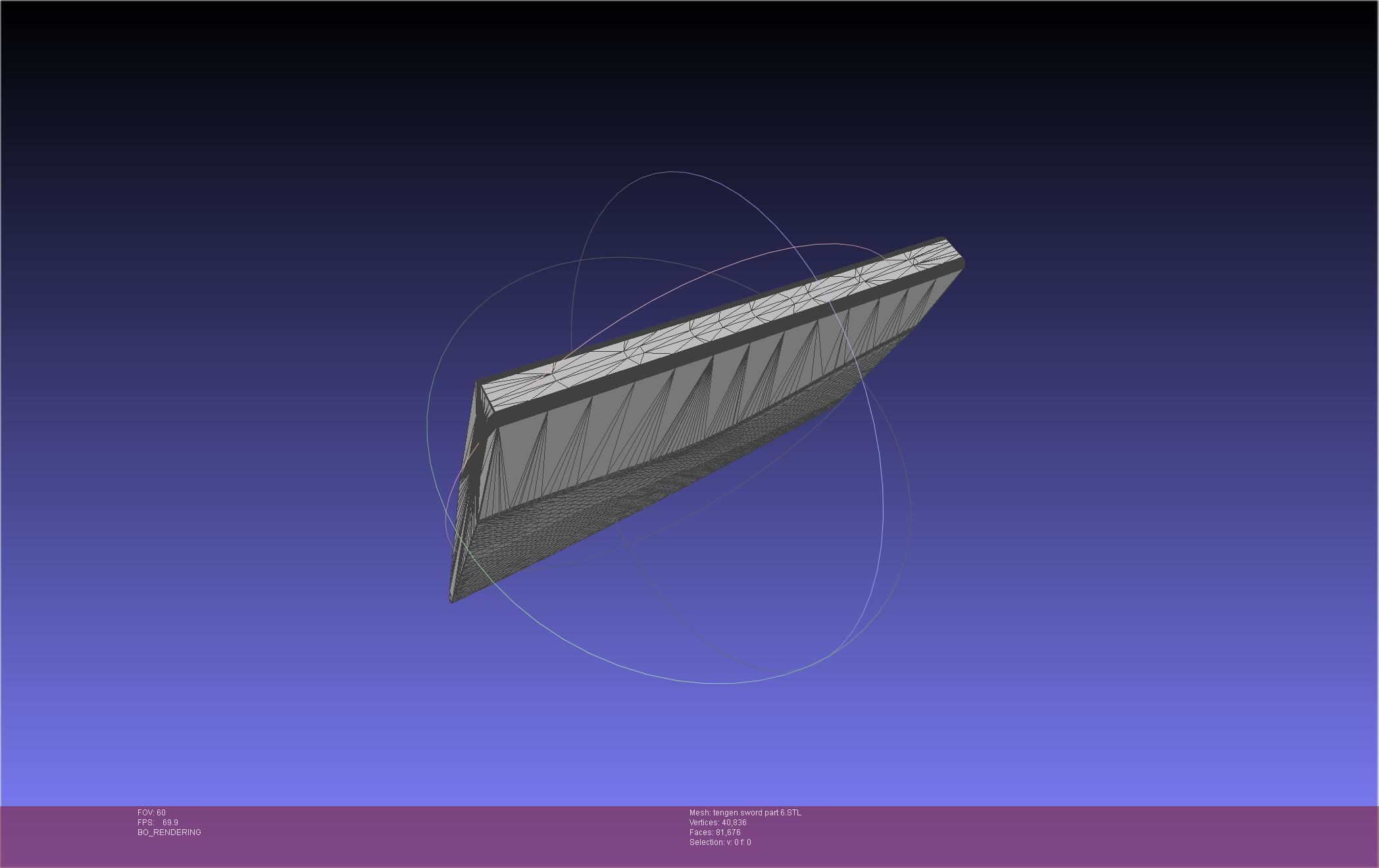 Demon Slayer Uzui Tengen Sword 3D print model_85