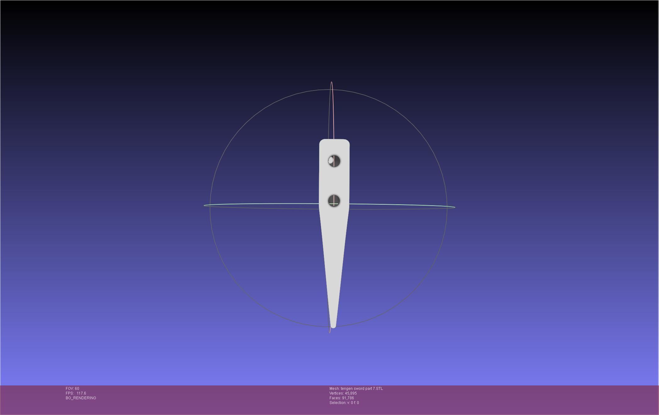 Demon Slayer Uzui Tengen Sword 3D print model_87