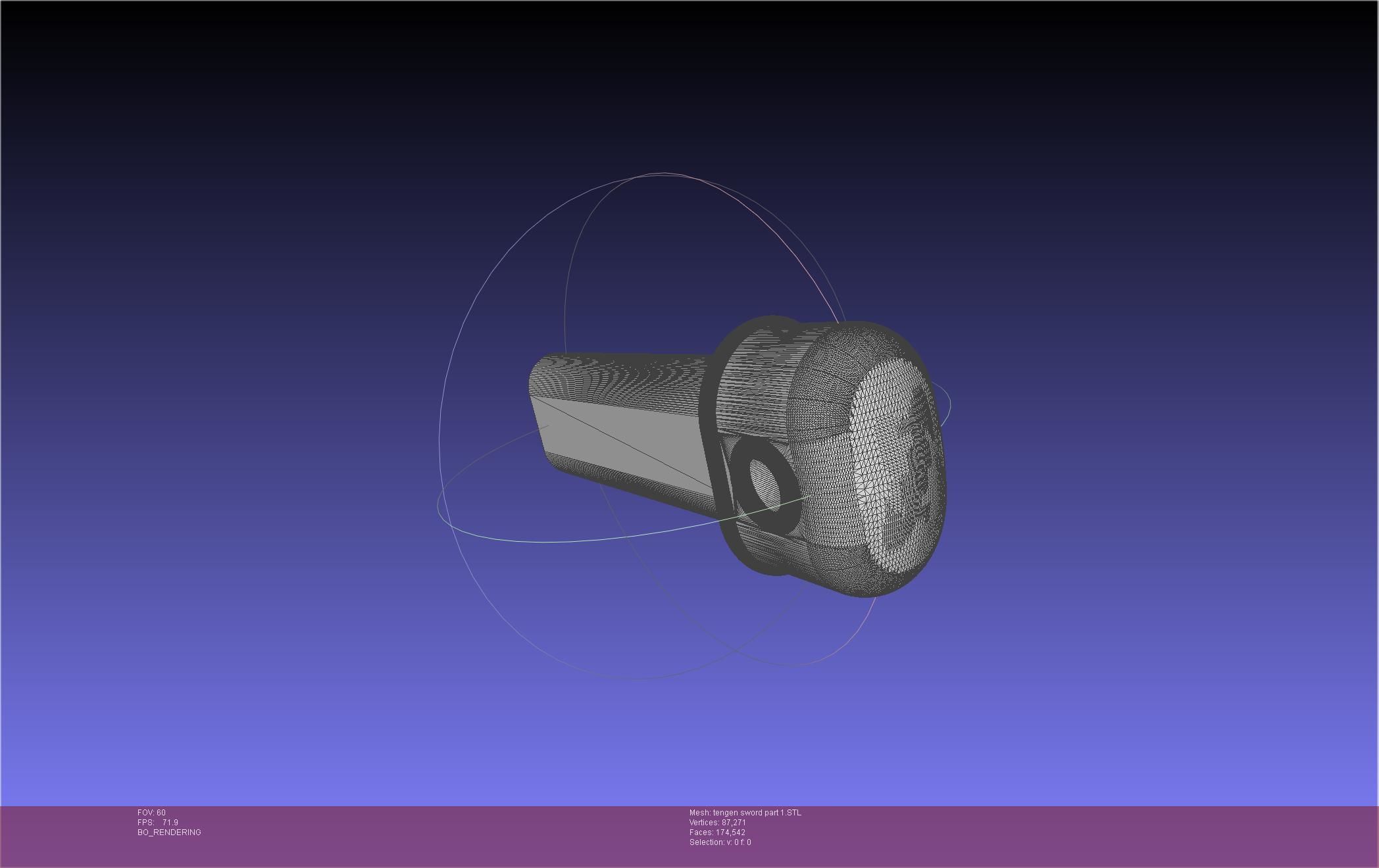 Demon Slayer Uzui Tengen Sword 3D print model_43