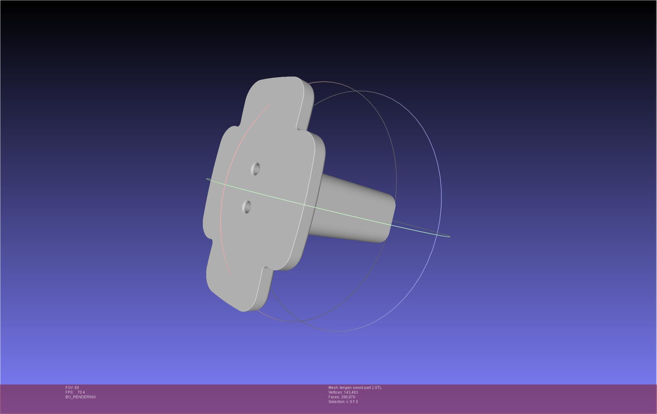 Demon Slayer Uzui Tengen Sword 3D print model_48