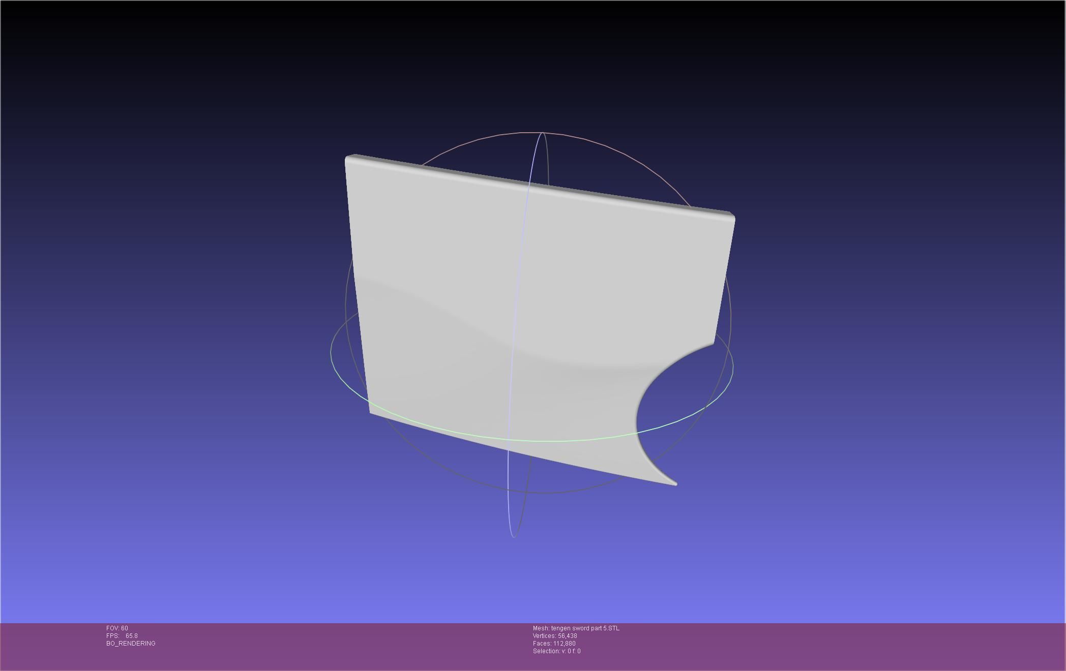 Demon Slayer Uzui Tengen Sword 3D print model_100