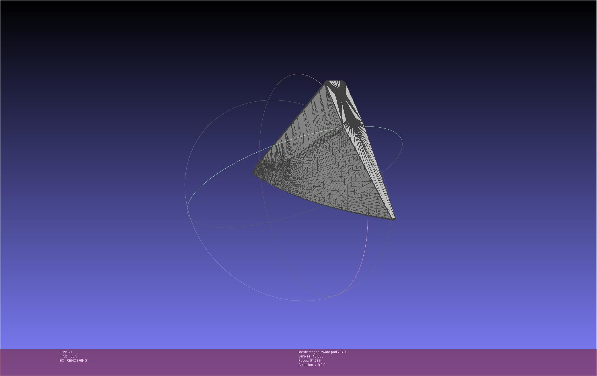 Demon Slayer Uzui Tengen Sword 3D print model_93