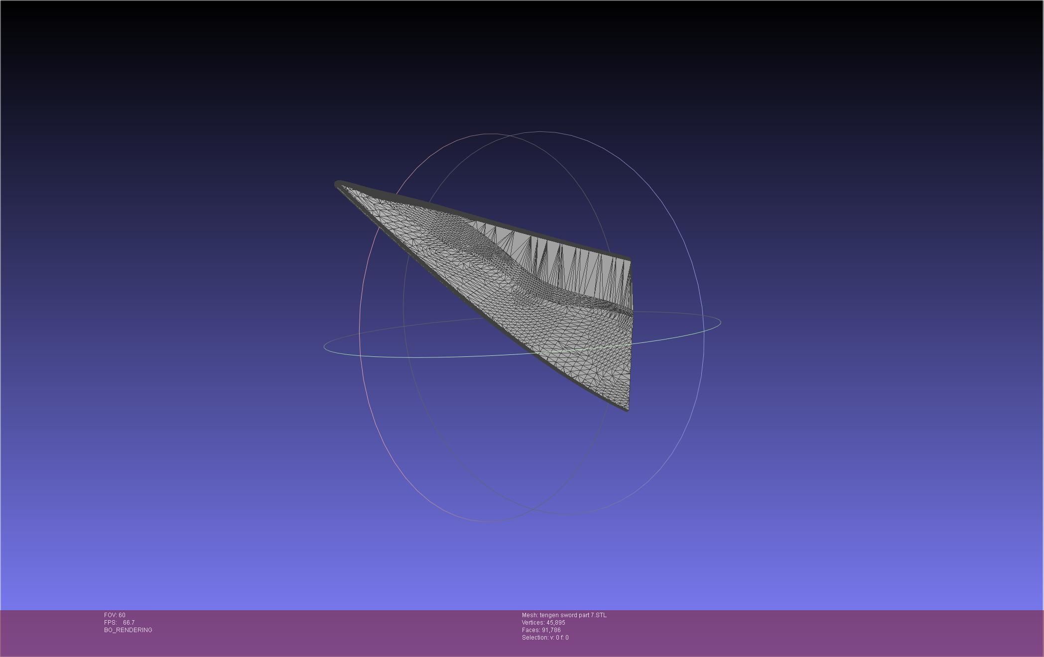 Demon Slayer Uzui Tengen Sword 3D print model_97