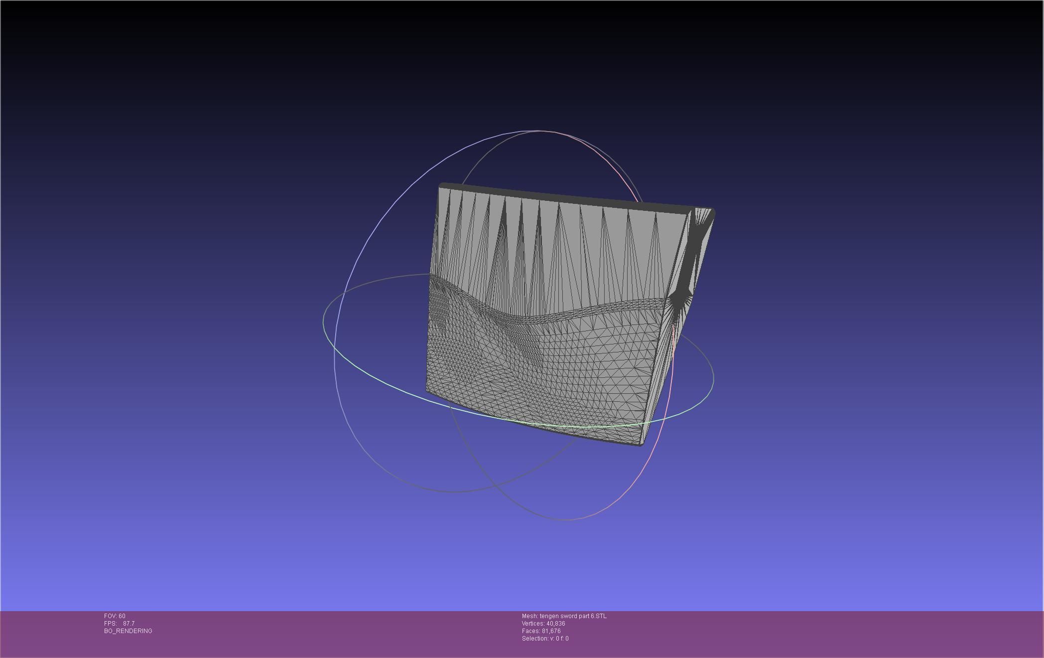 Demon Slayer Uzui Tengen Sword 3D print model_107