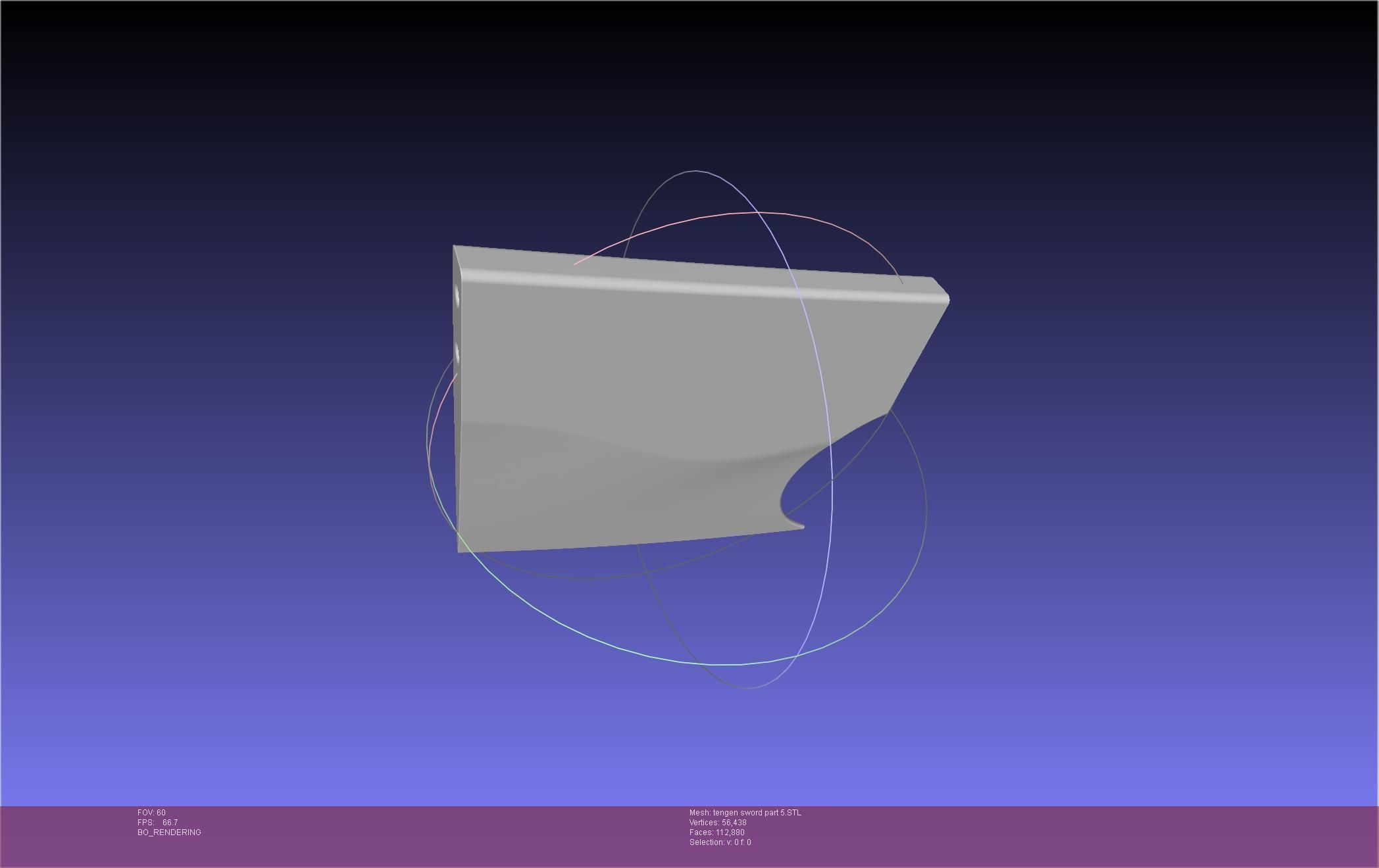 Demon Slayer Uzui Tengen Sword 3D print model_102