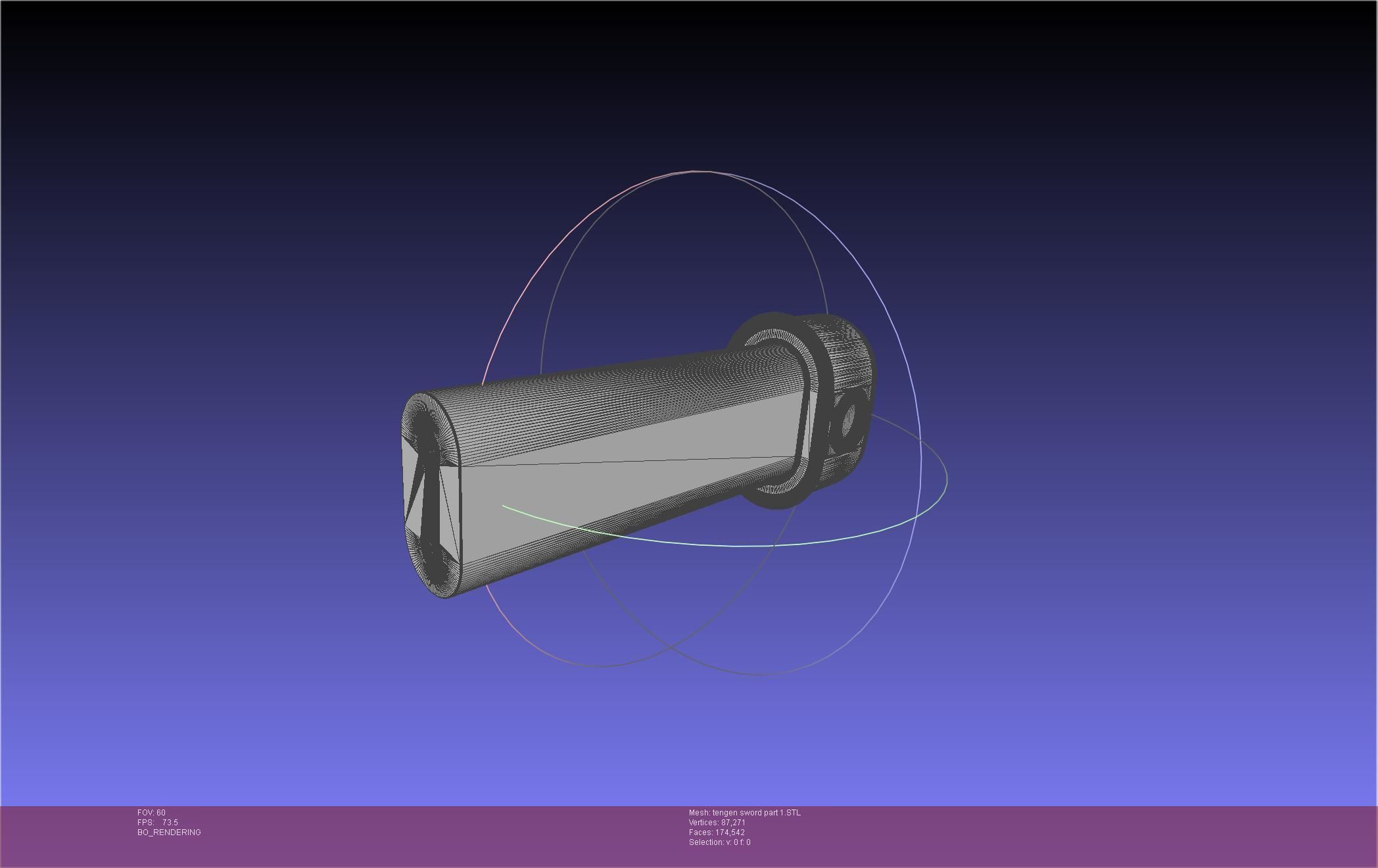 Demon Slayer Uzui Tengen Sword 3D print model_39