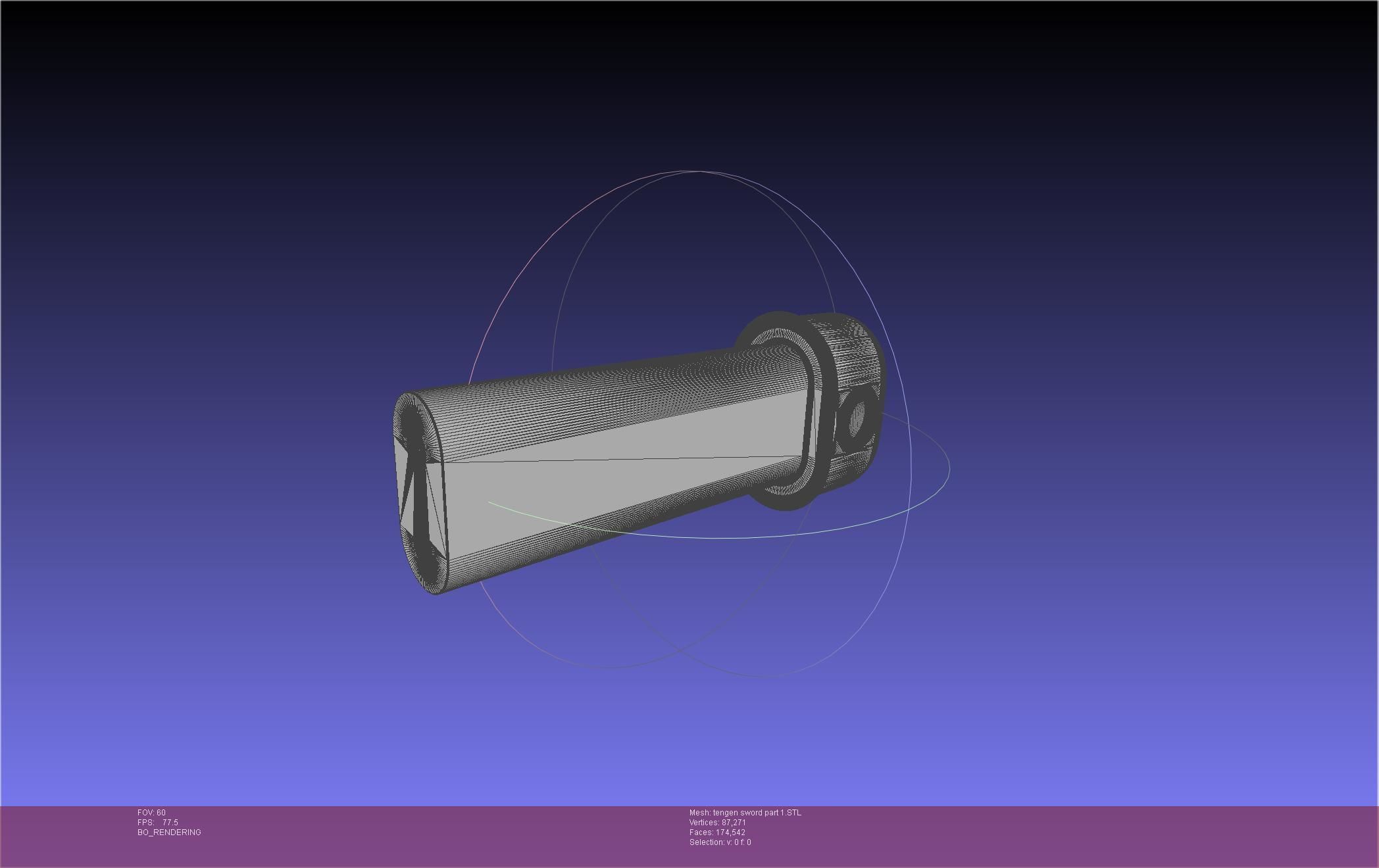 Demon Slayer Uzui Tengen Sword 3D print model_36