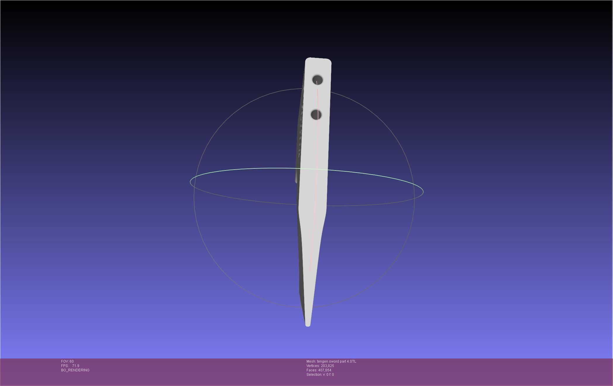 Demon Slayer Uzui Tengen Sword 3D print model_95