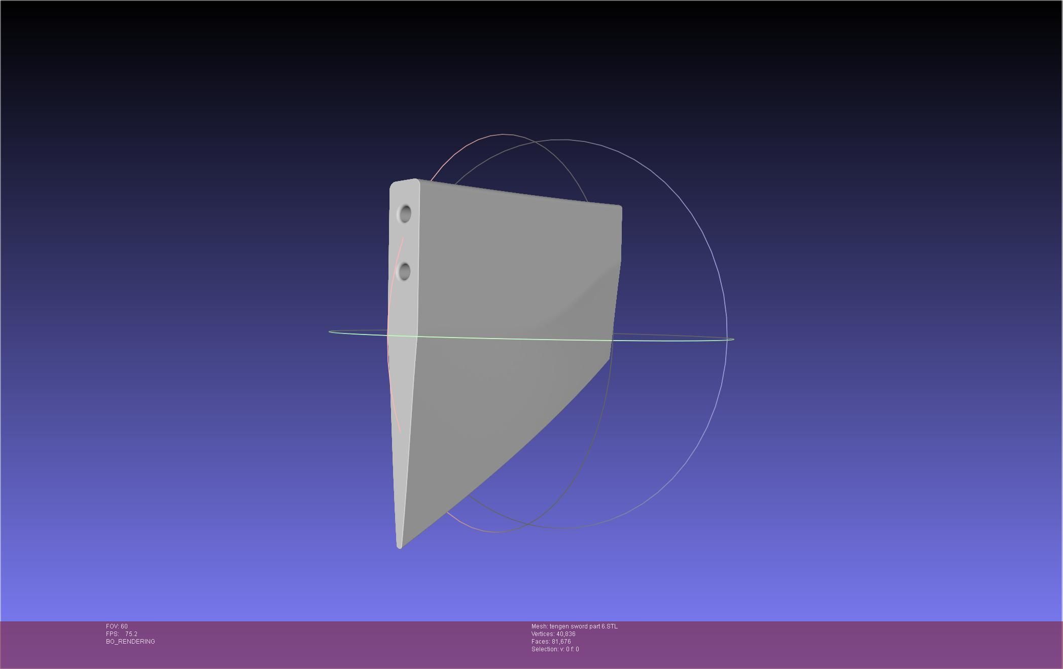 Demon Slayer Uzui Tengen Sword 3D print model_82