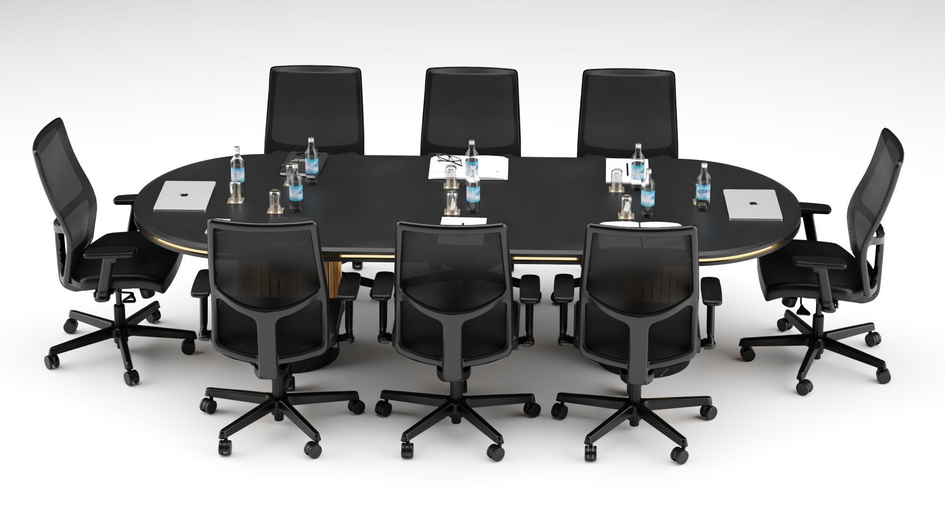 Conference Table 3D model_1