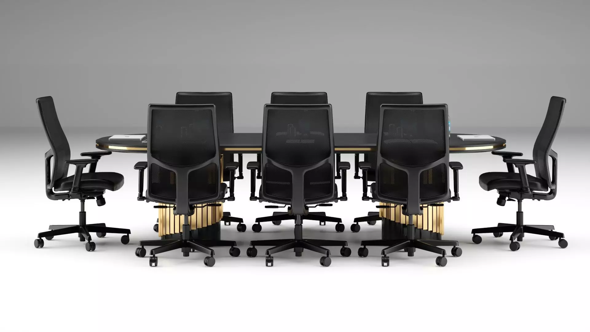 Conference Table 3D model_0