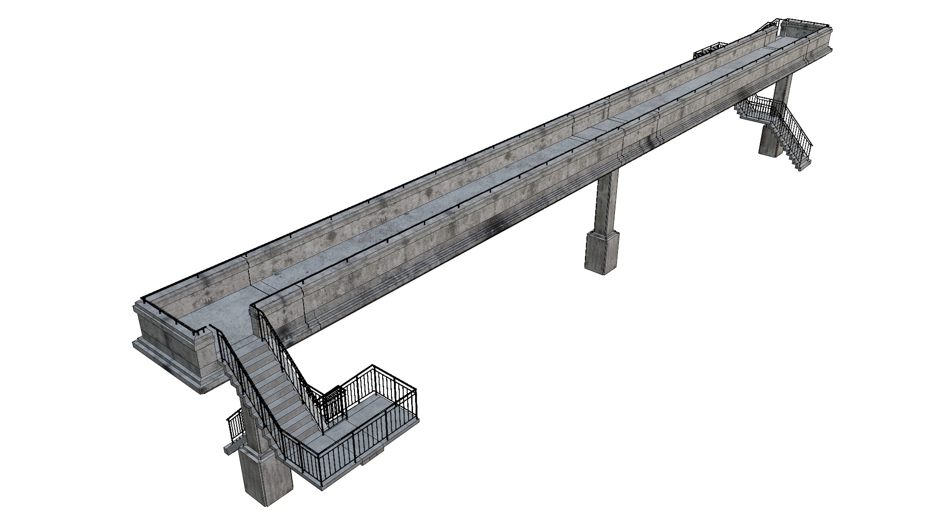 Thai Overpass 3D model_10