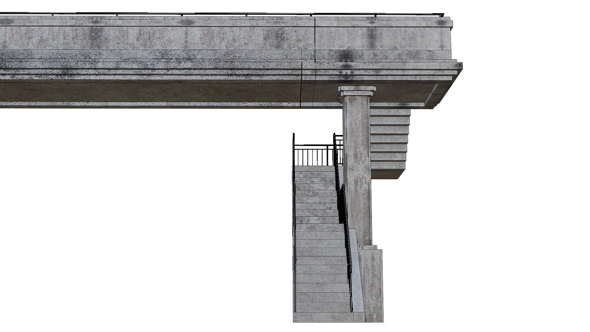 Thai Overpass 3D model_4