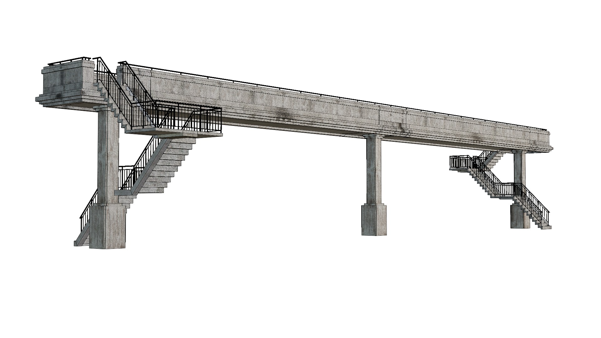 Thai Overpass 3D model_1
