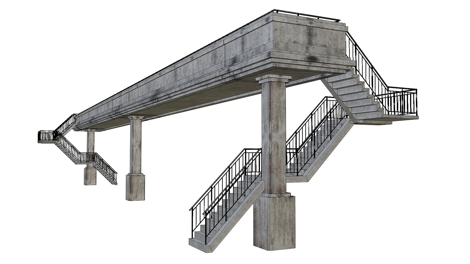 Thai Overpass 3D model_7