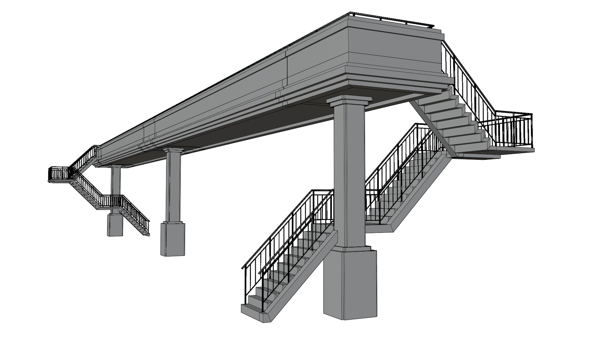 Thai Overpass 3D model_8