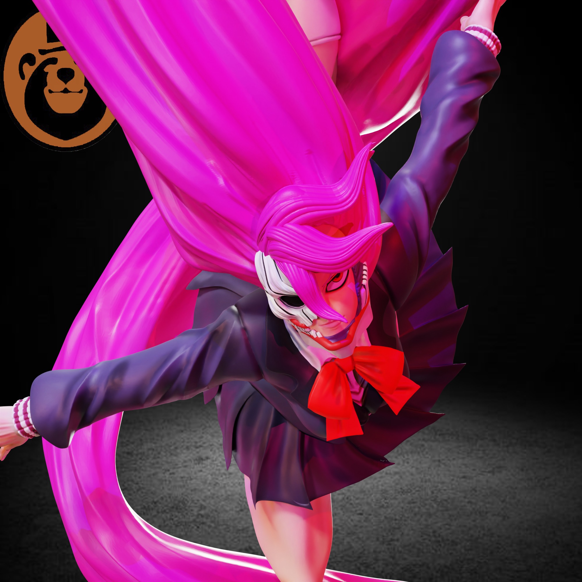 Aira Acrobatic Silky- Dandadan 3D print model_6