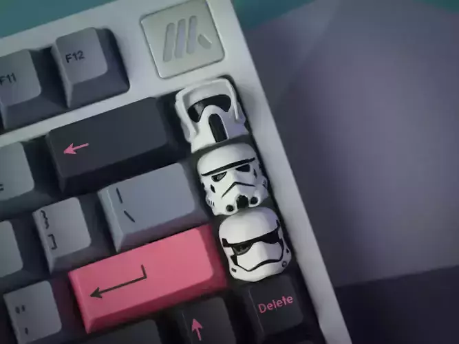 Star Wars Trooper Keycaps