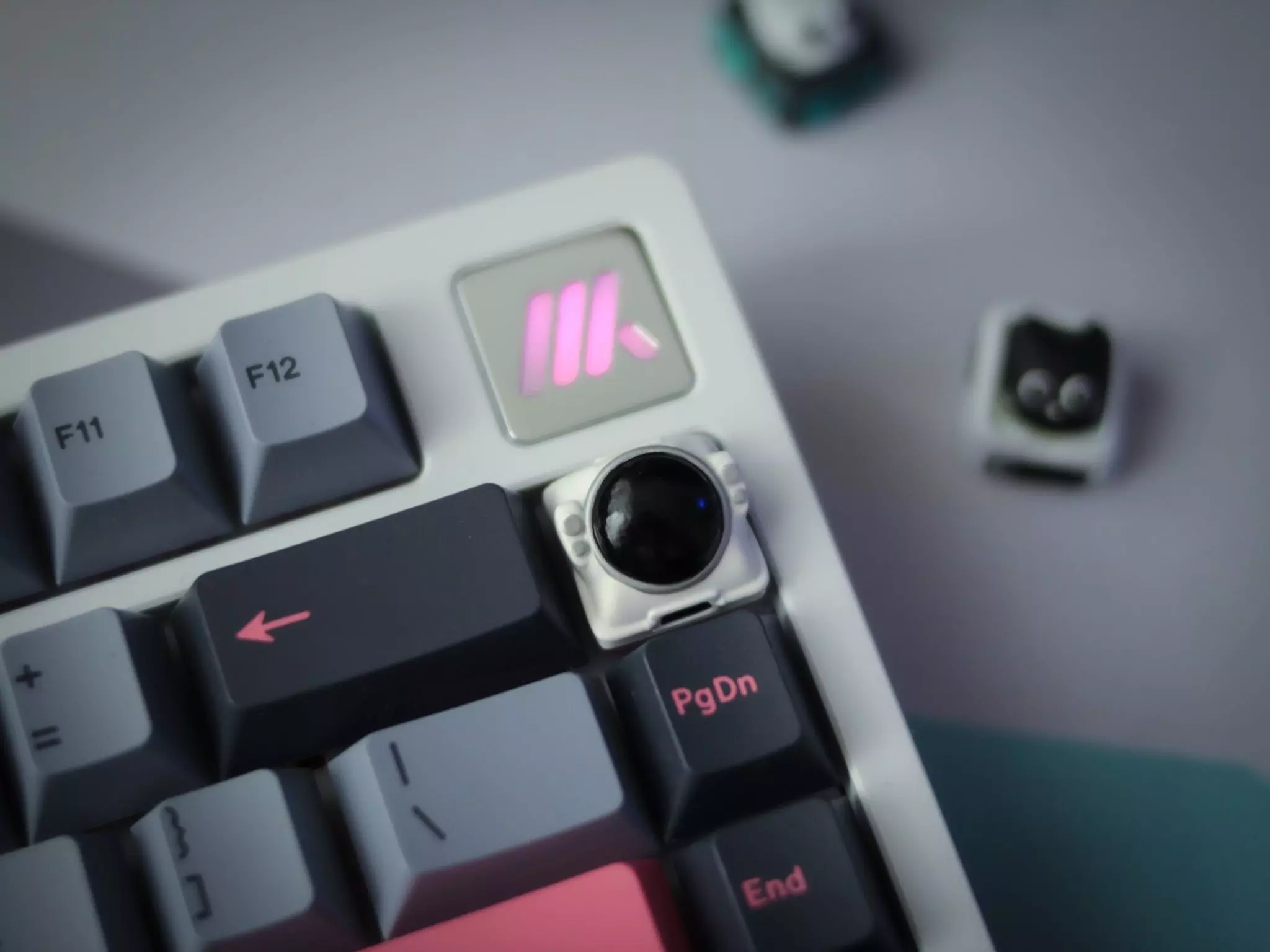 Spaceman Keycap 3D print model