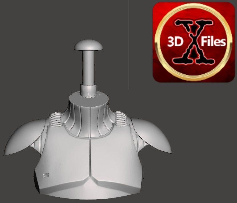 Star Wars - Bust - Clone Trooper Phase 2 with Helmet 3D print model_3