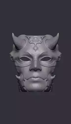  Hannya Mask Carnival Folk and - Table Decoration