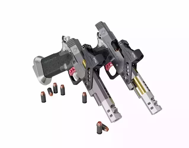 Pistol shooting competition firearms and ammunition