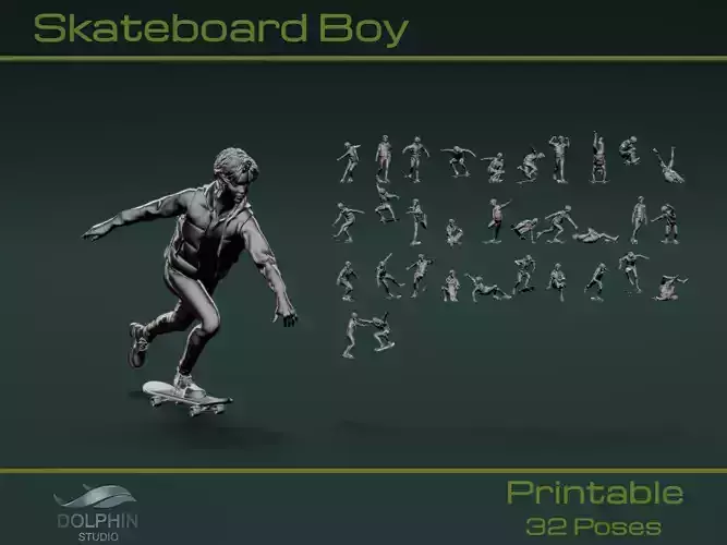 Skateboard Boy