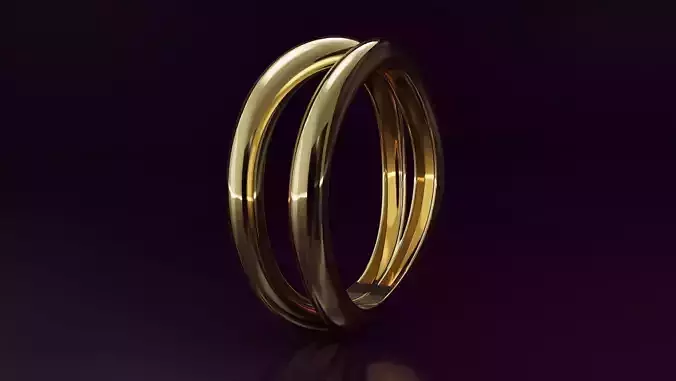 free form ring N22