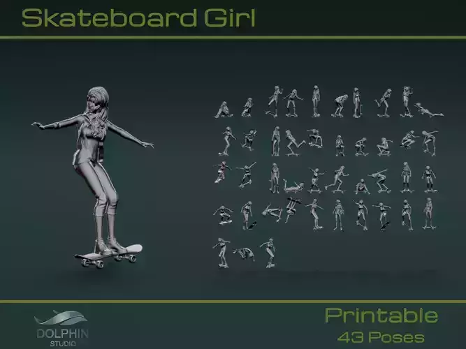 Skateboard Girl
