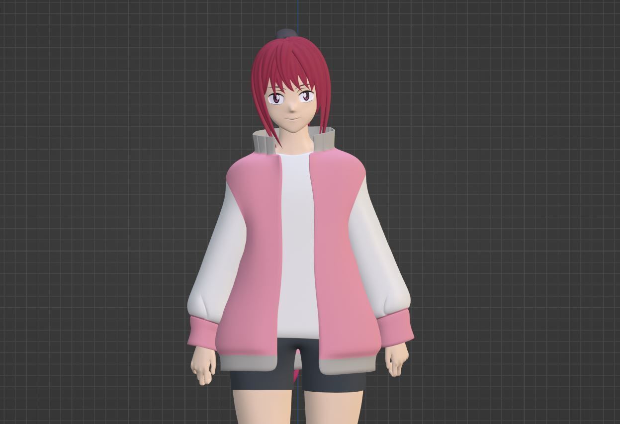 Lu Shaotang - Sakamoto Days 3D model_8