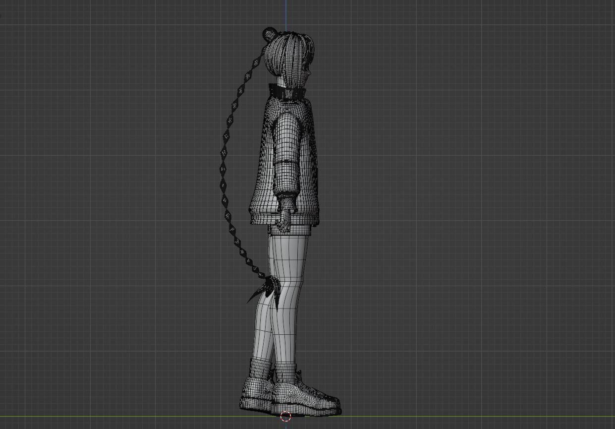 Lu Shaotang - Sakamoto Days 3D model_12