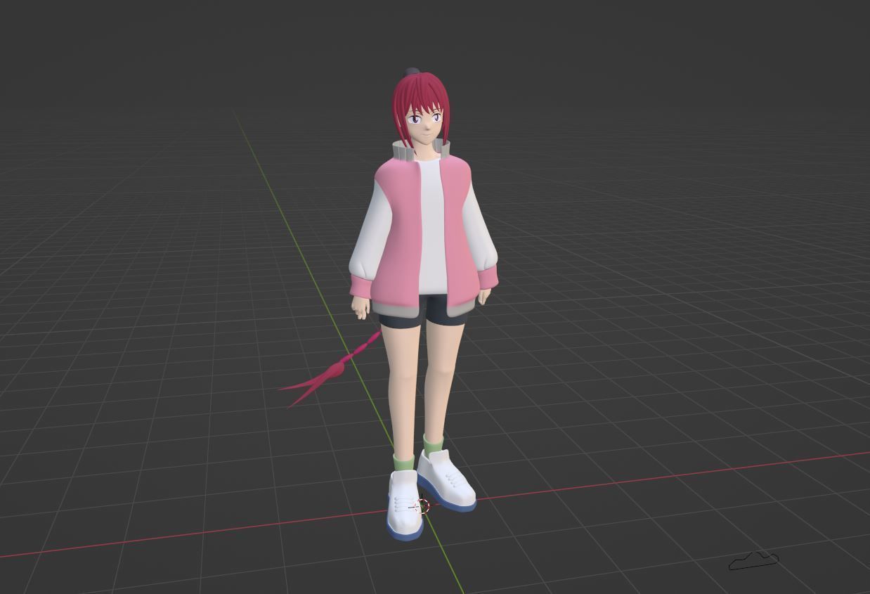 Lu Shaotang - Sakamoto Days 3D model_4