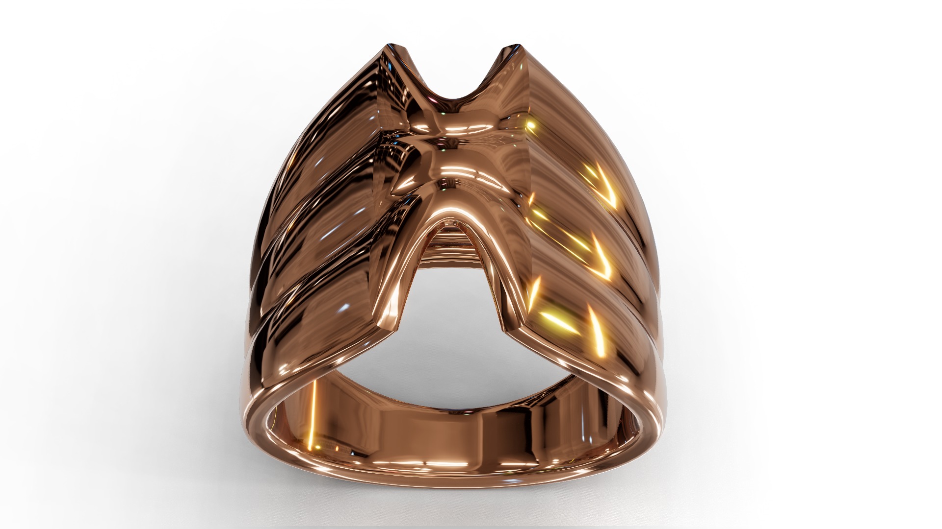 Fan Ring 3D print model_3