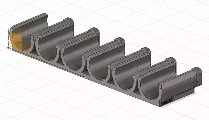 6-round shotgun shell holder for airsoft gun