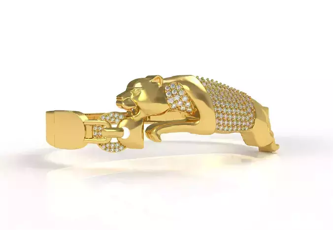 Jaguar Diamond Bracelet
