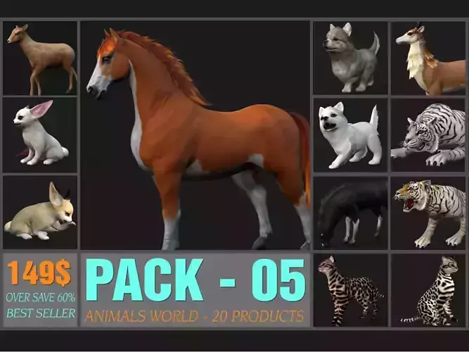 Pack-05 Animals World