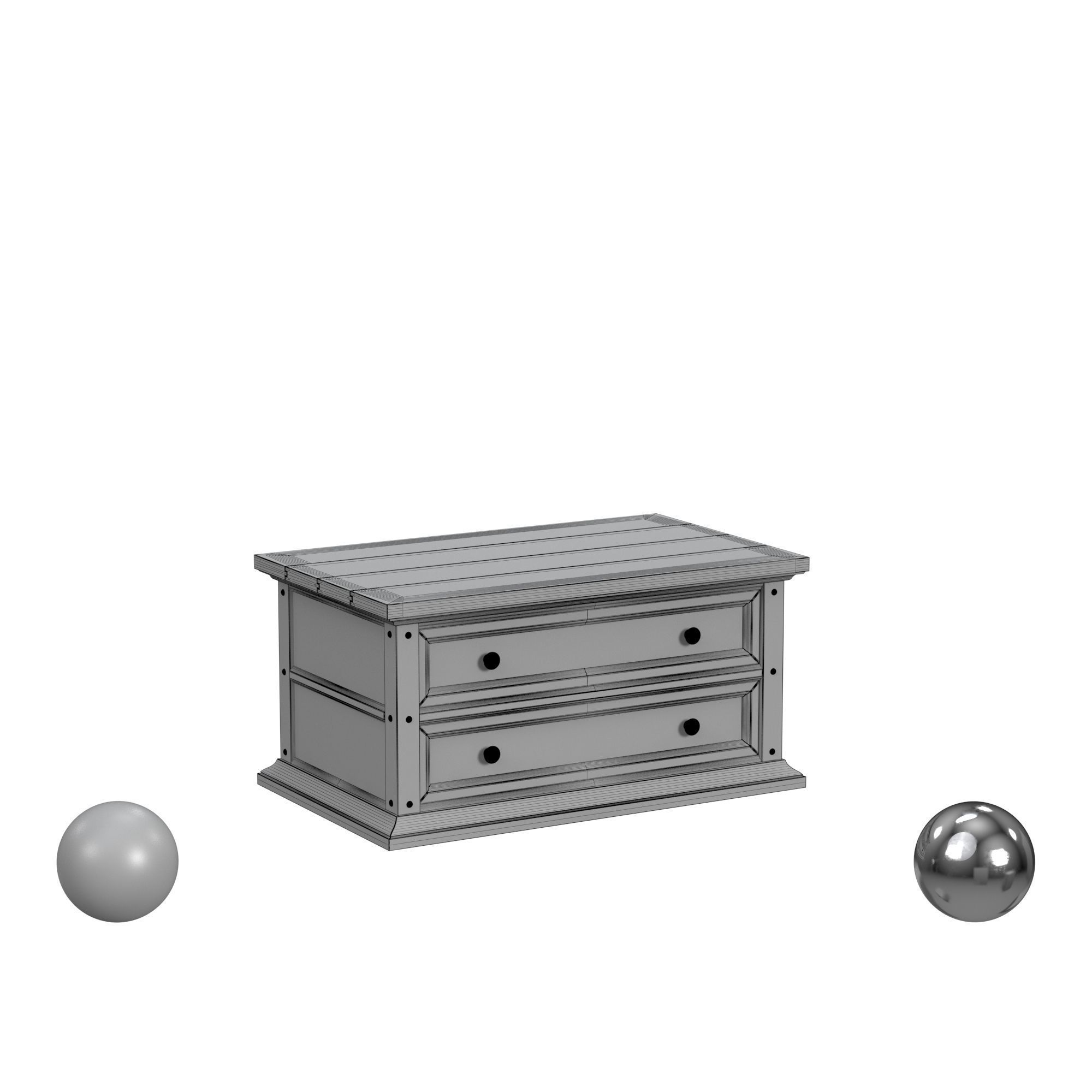 Lift Top Motion Cocktail Table 3D model_3