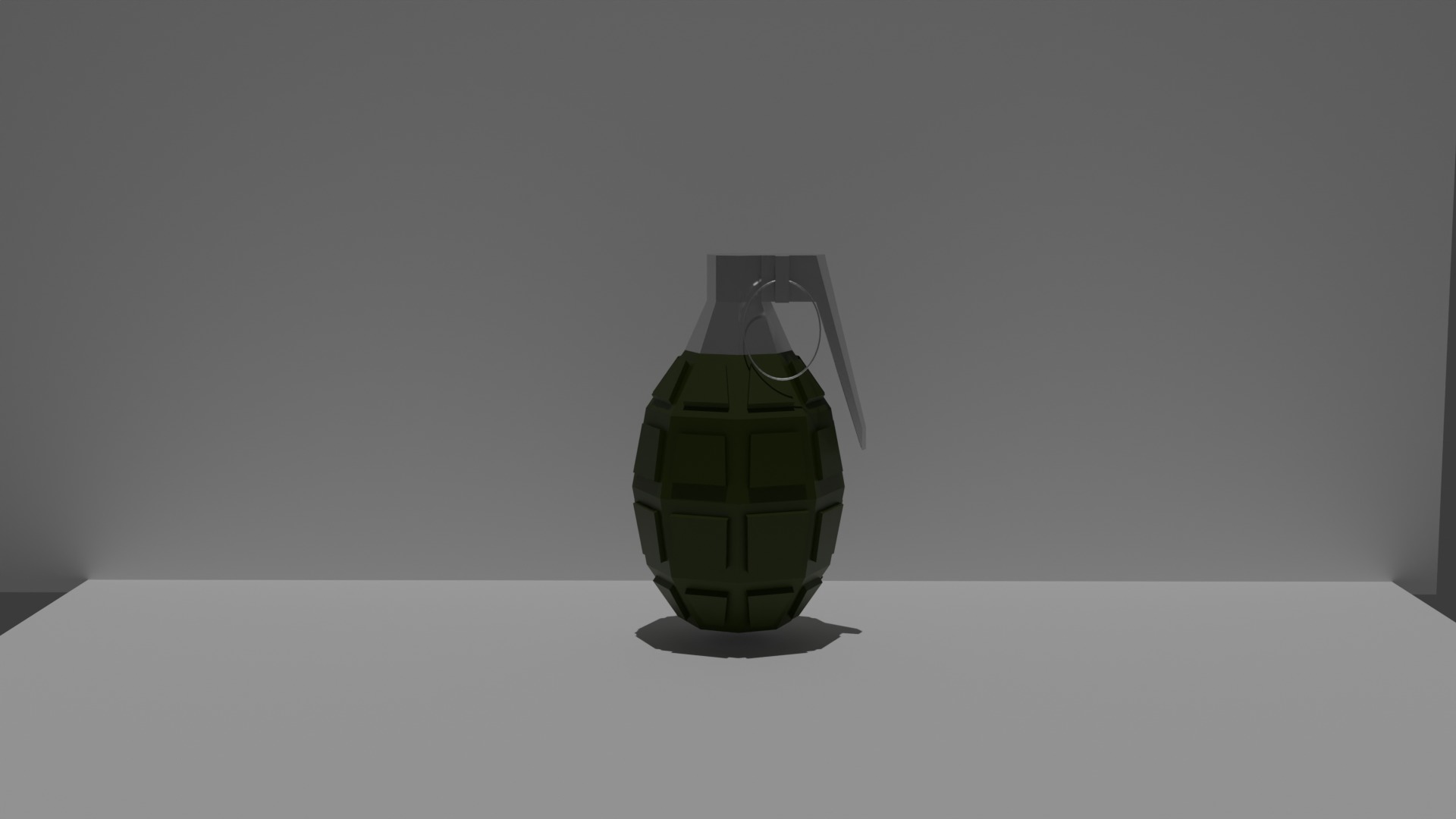 High-Quality Hand Grenade 3D Model Low-poly 3D model_18