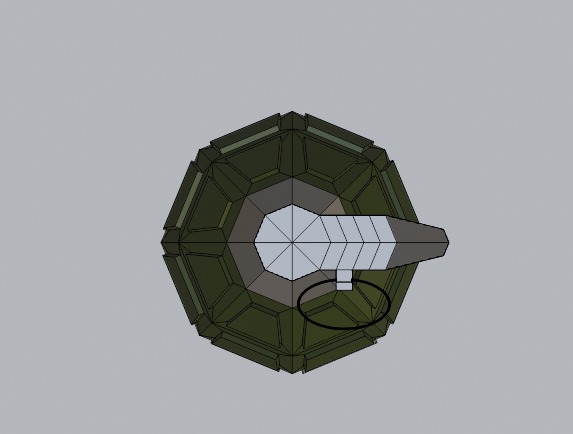 High-Quality Hand Grenade 3D Model Low-poly 3D model_11