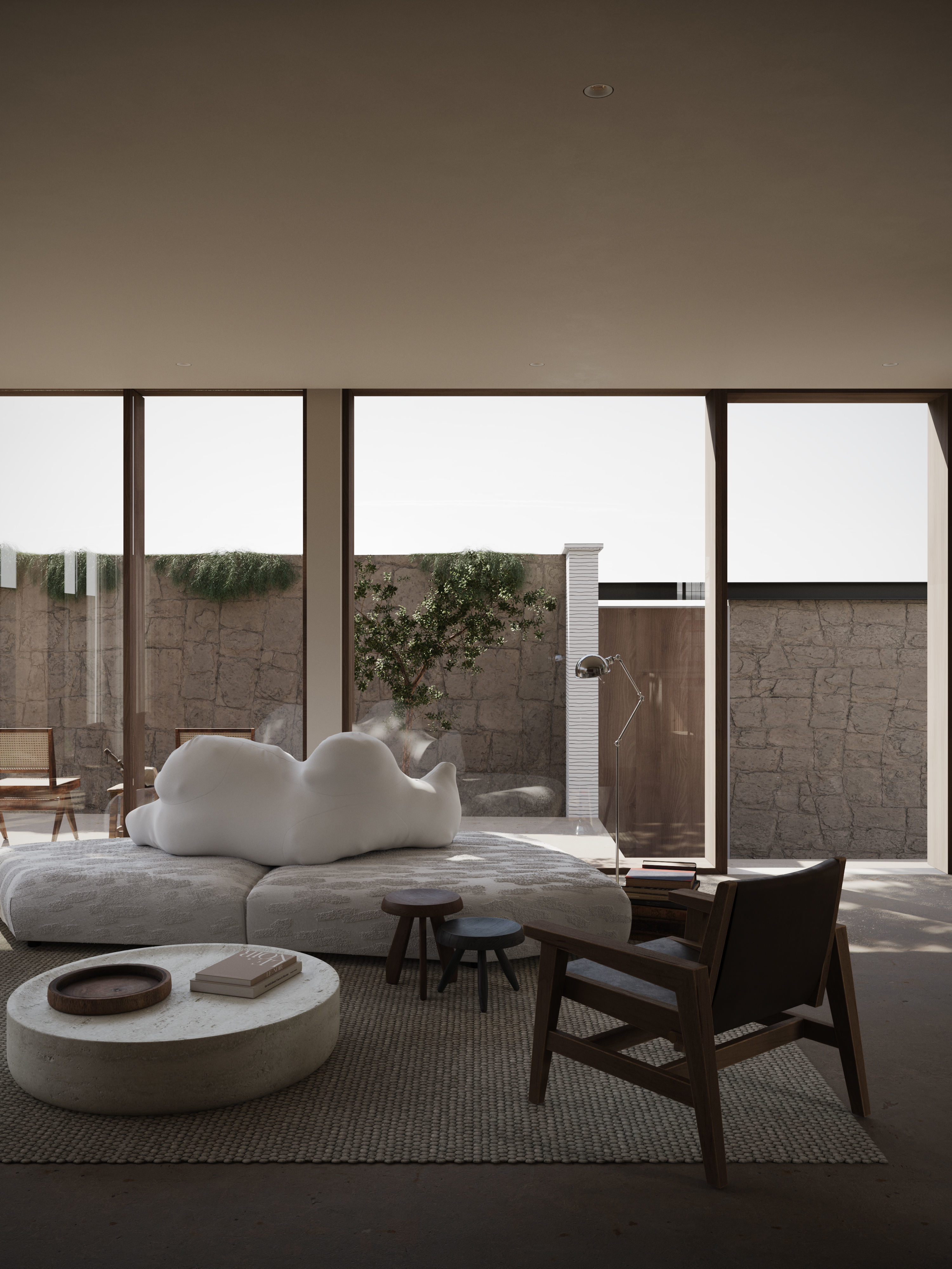     villa interior scenes 3D model_6