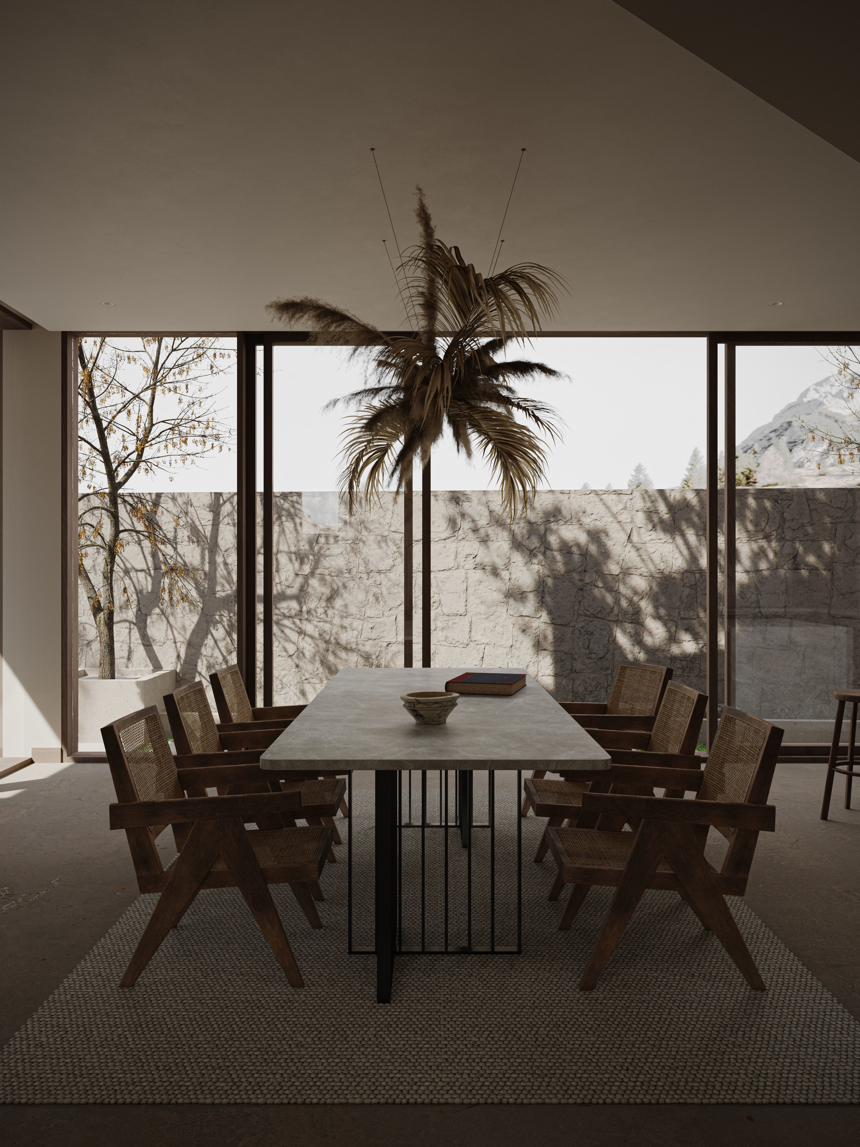      villa interior scenes 3D model_10