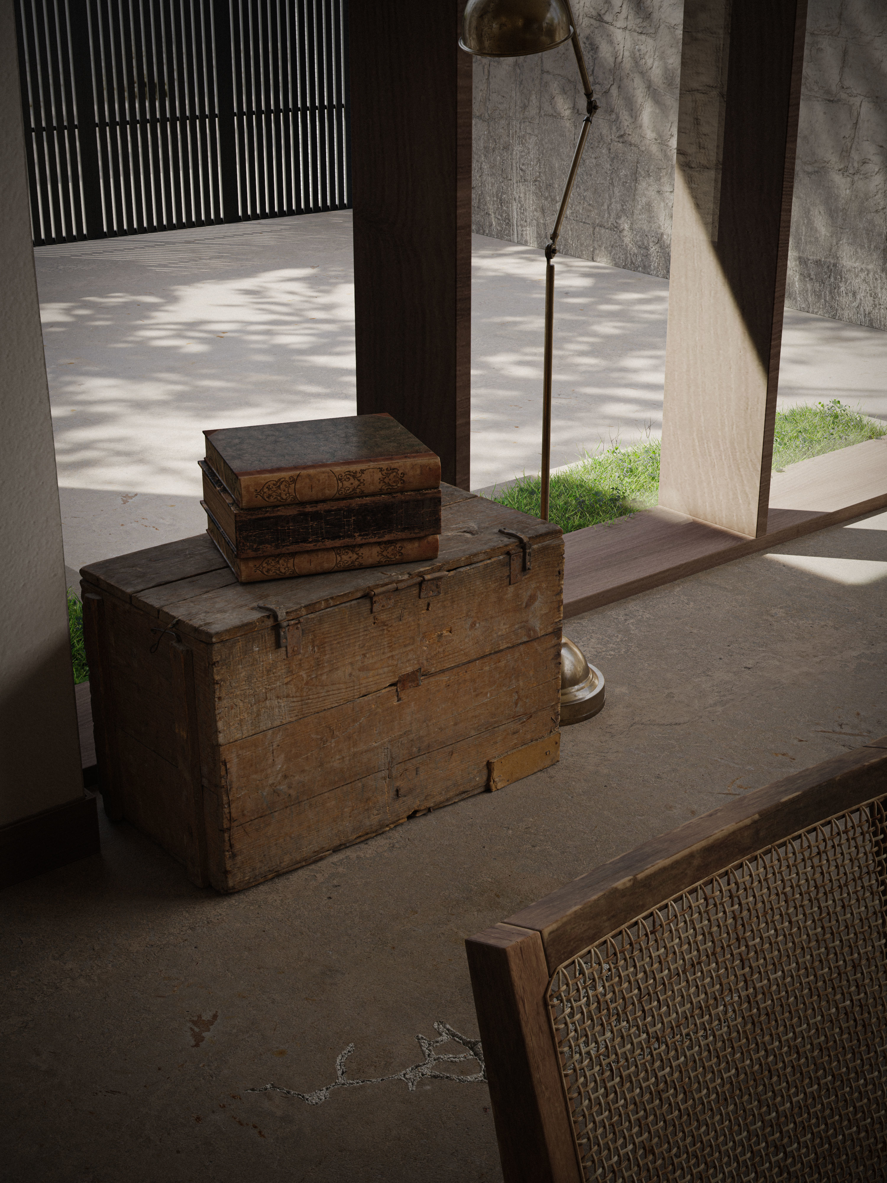      villa interior scenes 3D model_12