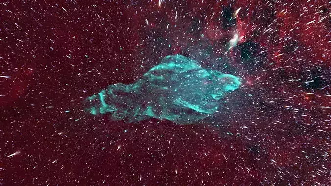 Manatee Nebula 3D model