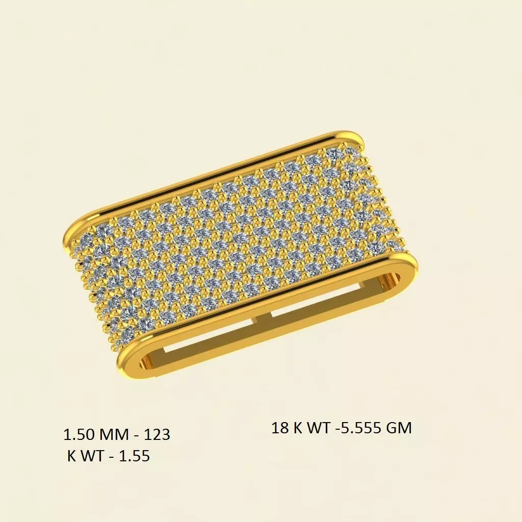 diamond apple watch charm 3D print model