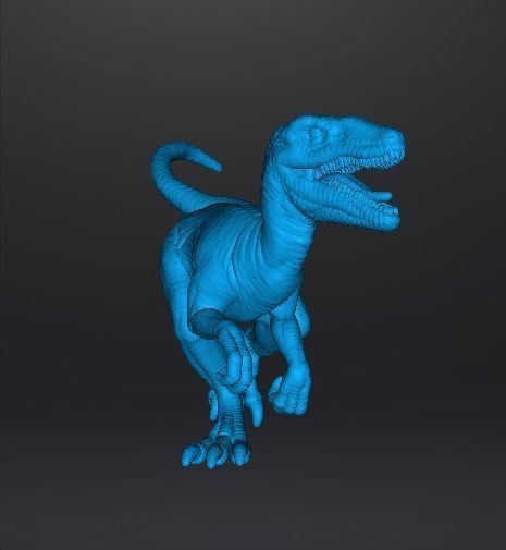 JP DEINONYCHUS DINOSAUR FIGURE MODEL ANIMAL CREATURE WILDLIFE 3D print model_7