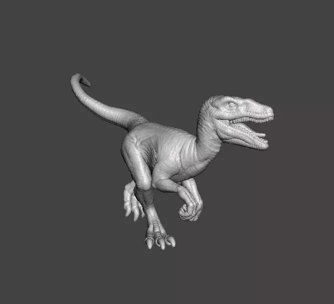 JP DEINONYCHUS DINOSAUR FIGURE MODEL ANIMAL CREATURE WILDLIFE 3D print model_0