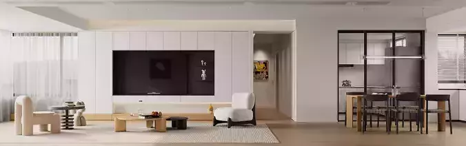 apartment interior scenes  