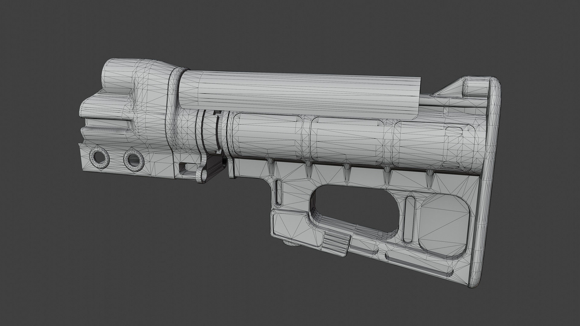 G3 R410 Stock Low-poly 3D model_6